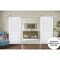 Sartodoors Sturdy Double Barn Door White 64x80 (2* 32x80) Solid Core Modern Interior VEREGIO7411DB-S-WS-64 - alternate 1