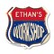 Signmission Ethan's Workshop, 18 inch X 18 inch, Vinyl Decal, 2PK SHI-D-2PACK-18-489-ETHAN - alternate 1