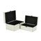 Homeroots Set of Two White Wood Box With Lid, 2PK 489383 - alternate 2