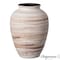 Uniquewise 8in Ceramic Rustic Vintage Decorative Vase Natural Pottery Jar for Flowers - Home Decor Accent QI004787 - alternate 1