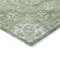 Homeroots 8' X 10' Artichoke Green And Ivory Medallion Washable Indoor Outdoor Area Rug 617452 - alternate 3
