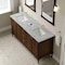 James Martin Vanities Kinnsden 72" Dbl Vanity, Sable Oak, 3 CM Victorian Silver Silestone Top, FreePower Wireless Charger D680-V72-SBK-FVSL - alternate 4
