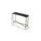 Homeroots 32" Black and Gold Stone Frame Console Table 488802 - alternate 3