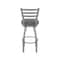 Holland Bar Stool Co 410 Jackie Stainless Steel 36in Swivel Bar Stool with Graph Chalice Seat 41036SS019 - alternate 2