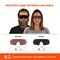 Ergodyne Matte Black Frame High Contrast Smoke Lens Safety Glasses, High Contrast Lens AEGIR-HC - alternate 3