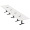Skutchi Designs 20ft Rectangular Conference Table With Power | Harmony Series | 20 Person Meeting Room Table HAR-REC-48x240-T.BK-WA7976-EBLK - alternate 1