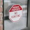 Signmission Private Property No Hunting, 4 inch X 4 inch, Vinyl Decal, 2PK OC-D-2PACK-4-147 - alternate 3