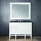 James Martin Vanities Addison 48" Single Vanity, Glossy White, w/ 3 CM Phantome Eclos Top E444-V48-GW-3PHT - alternate 1