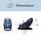 Osaki Titan AI Zero Gravity Massage Chair with Intelligent Body Scan and Full Body Air Compression Rejuv 4D - alternate 2