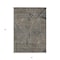 Homeroots 5' X 8' Brown Black And Gray Geometric Washable Indoor Outdoor Area Rug 594798 - alternate 2