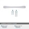 Amerock Vaile 3-3/4 in 96 mm Center-to-Center Polished Chrome Cabinet Pull, 10PK 10BX5300326 - alternate 3
