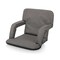 Picnic Time Family Of Brands Ventura Portable Reclining Stadium Seat, Heathered Gray 618-00-105-000-0 - alternate 1