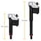 Korky Toilet Repair Kit, Plastic/Rubber, Black/Red, For: Fix Leaking, Noisy or Running Toilet in 1 Trip 4010MP/PK - alternate 2