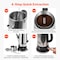 Vevor 12-Cup Electric Percolator Coffee Pot Stainless Steel Body Coffee Maker SFC18100S - alternate 4