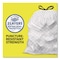 Glad 13 gal Trash Bags, 24 in x 27.38 in, Extra Heavy-Duty, 0.72 mil, White 78899 - alternate 9