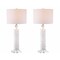 Jonathan Y Bailey 32 in. LED Seashell Table Lamp, White, 2PK JYL4006A-SET2 - alternate 1