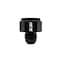 Hps Performance -8 AN Female to -4 AN Male Reducer Adapter, Aluminum, Black AN894-08-04 - alternate 2