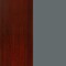 Flash Furniture Cambridge Commercial Grade 30x60 Double Pedestal Desk, 5 Locking Drawers, Mahogany Top GC-M-GRY-30X60-MHG-GG - alternate 2