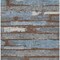 Homeroots 9' X 12' Chocolate Blue And Beige Striped Washable Indoor Outdoor Area Rug 616650 - alternate 4