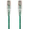 Monoprice Slim Cat6 Utp Cable 20 ft.Green 14828 - alternate 1