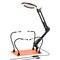 Vevor Magnetic Helping Hands Soldering Station 3X LED Magnifying Lamp 4 Arms LFS0203 - alternate 1