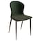 Leisuremod Mosaic Collection Modern Dining Chair in Olive Green Fabric MC44OG - alternate 1