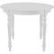 Homeroots 39" White Solid Wood Round Top Dining Table 569347 - alternate 2