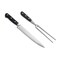 Black & Decker 2-Piece Stainless Steel Carving Knife Set, 8'' Carving Knife & 7'' Fork BDK302B - alternate 3