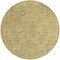 Homeroots 8' Gold And Taupe Round Southwestern Washable Indoor Outdoor Area Rug 587058 - alternate 3