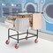 Vevor Wire Laundry Cart Wire Laundry Basket 4.5 Bushel Heavy Duty w/ 5'' Wheels FW-6913A - alternate 5
