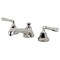 Kingston Brass Widespread Bathroom Faucet with Brass Pop-Up, Polished Nickel KS4466HL - alternate 1