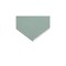 Daltile Stencil 4in x 12in Glazed Porcelain Half Moon Wall Tile 5.81 SQFT Per Carton, 20PK SC37RCT412HFMMT - alternate 2