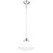 Vaxcel VAXCEL Huntley 12" Pendant Milk Glass Satin Nickel P0244 - alternate 1