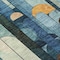 Homeroots 8' X 10' Blue Ivory And Copper Geometric Washable Indoor Outdoor Area Rug 604503 - alternate 3
