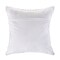 Homeroots Set of Two 18" X 18" Blue Beach Chevron Cotton Zippered Pillow, 2PK 535270 - alternate 2