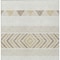 Homeroots 10' X 14' Ivory Beige And Taupe Southwestern Washable Indoor Outdoor Area Rug 613920 - alternate 3