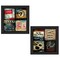 Homeroots Set Of Two At The Movies 2 Black Framed Print Wall Art, 2PK 406650 - alternate 1
