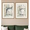 Homeroots Set Of Two Watercolor Arches I Silver Framed Print Wall Art, 2PK 416405 - alternate 2