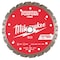 Milwaukee Tool 7" DIAMOND MAX Turbo, General Purpose Diamond Blade 49-93-9107 - alternate 1