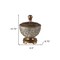 Homeroots 7" Polyresin Desk Organizer 469194 - alternate 3