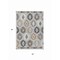 Homeroots 5' X 8' Silver Beige And Charcoal Southwestern Washable Indoor Outdoor Area Rug 615171 - alternate 5