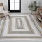 Jonathan Y Argo Classic Nautical Mitre Stripe Reversible Machine-Washable Navy/Cream 3 ft. x 5 ft. Area Rug SVH101A-3 - alternate 3