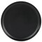 Gibson Home Fairhope 12 Piece Melamine Round Dinnerware Set in Matte Black 144614.12 - alternate 2