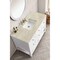 James Martin Vanities Breckenridge 48" Single Vanity, Bright White, w/ 3 CM Tajnar Eclos Top 330-V48-BW-3TJR - alternate 3