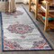 Jonathan Y Modern Persian Vintage Moroccan Medallion Navy/Red 2 ft. x 8 ft. Runner Rug MDP103A-28 - alternate 1