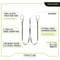 Frontline Oil and Gas 6' Double Leg Lanyard with Rebar Hooks LIS62RDL - alternate 2