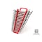 Tekton 16-Tool Angle Head Wrench Holder (Red) ORG23216 - alternate 3