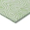 Homeroots 10' X 14' Mint Green And Ivory Abstract Washable Indoor Outdoor Area Rug 599741 - alternate 2