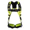 Fall Safe Safety Harness, Aluminum, 2XL, Black/Green FS242IC-2XL - alternate 3