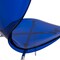 Leisuremod Modern Oyster Transparent Side Chair, Transparent Blue, 4PK OC17TBU4 - alternate 3